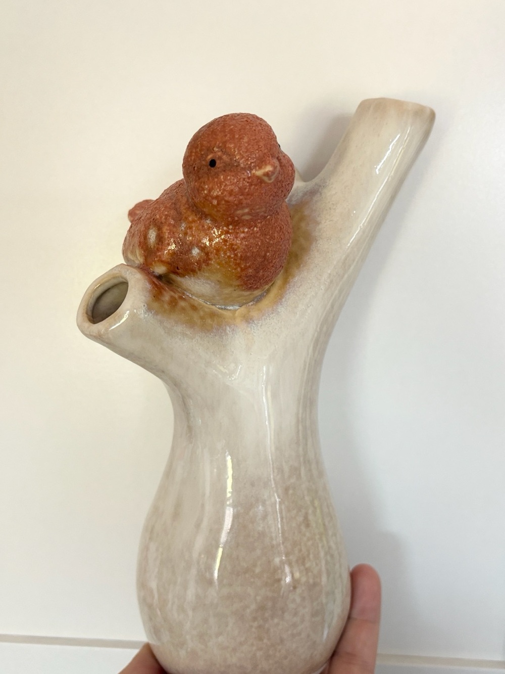 Rustic Boho Bird Vase Decor